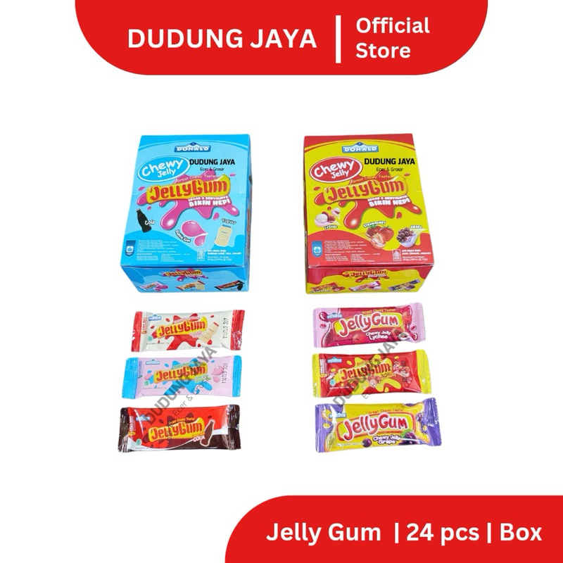 

DONALD CHEWY JELLY GUM ISI 24PCS/BOX