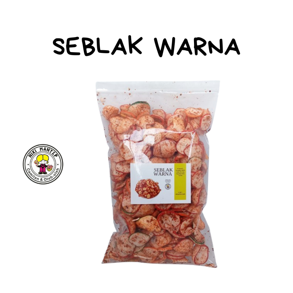 

Kerupuk Seblak Warna - Niki Snack Salatiga
