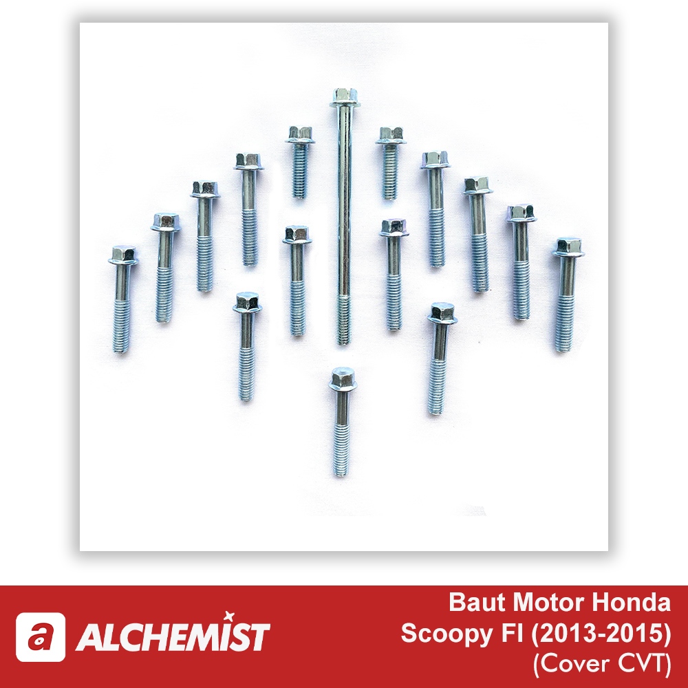 COD Baut Scoopy FI / Baut CVT Honda Scoopy Fi 1Set / Baut Baud Honda Scoopy Fi 1Set