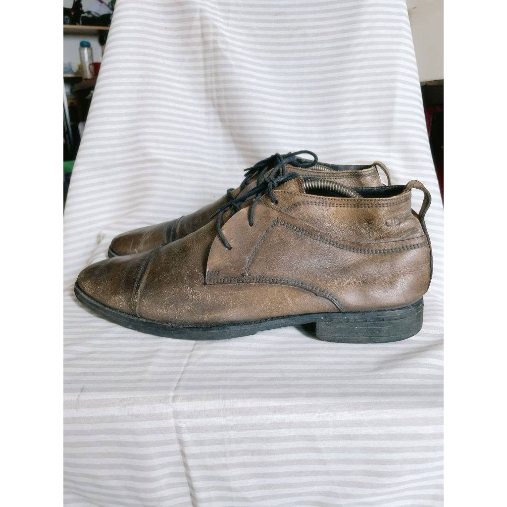 Sepatu Ankle Boots Pria Democrata x Obermain Authentic Original