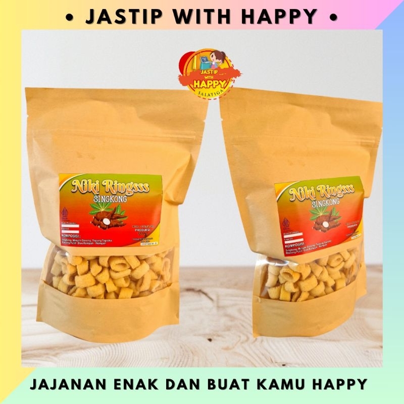 

NikiRings Singkong Olah Bentuk Cincin - Singkong Ring Cassava Salatiga