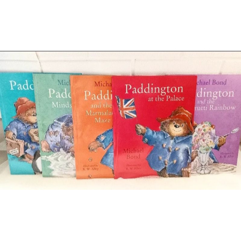 Paddington Books Michael Bond, Buku Cerita Anak, Full Colour, Buku Impor, Kids Children Story Book E