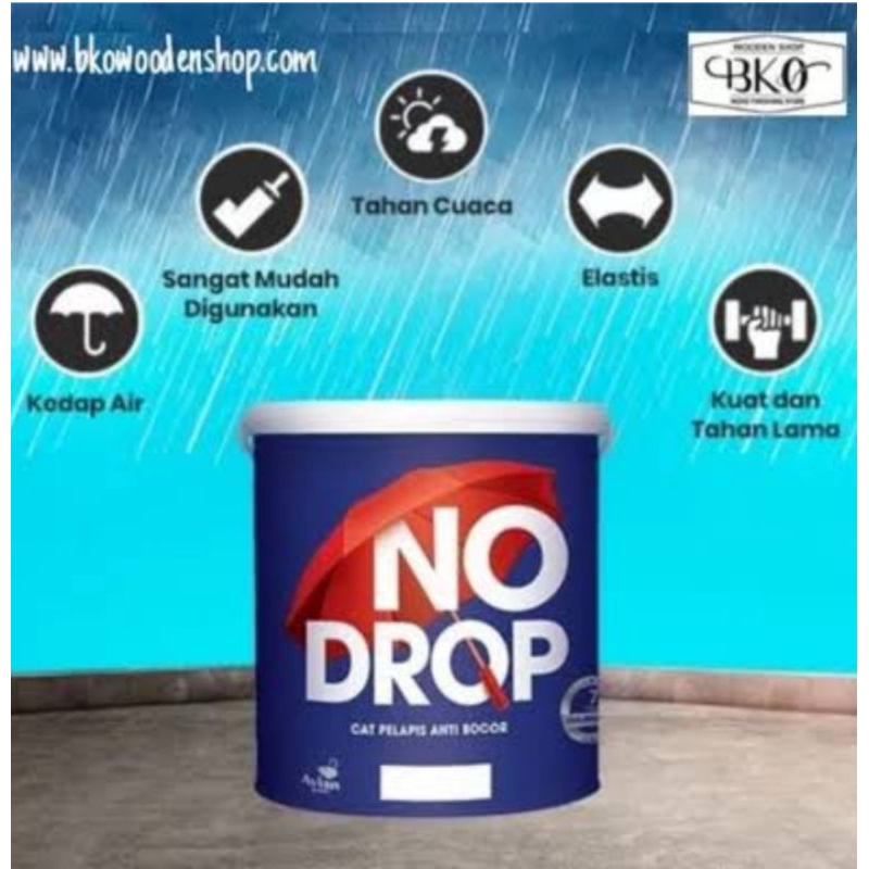 cat no drop 4kg putih