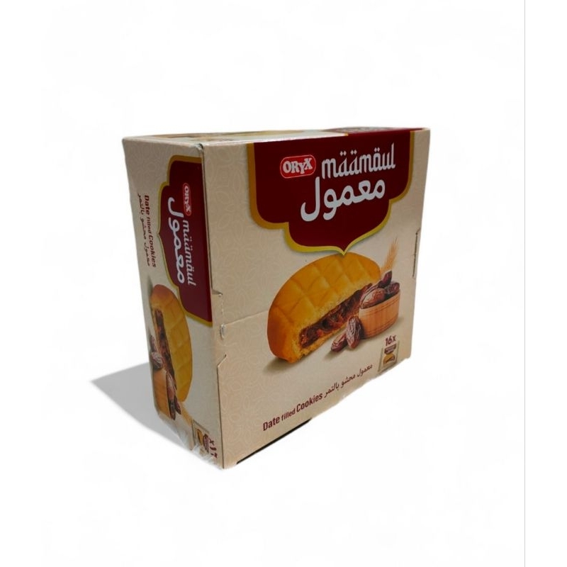 

QH Biskuit Maamoul Al Batal 1 Box Isi 16 Pcs Snack Cmilan Kue Jajanan Arab