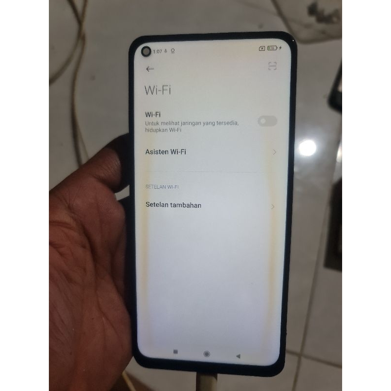 LCD TS REDMI NOTE 9 MINUS MASIH BISA DI PAKAI