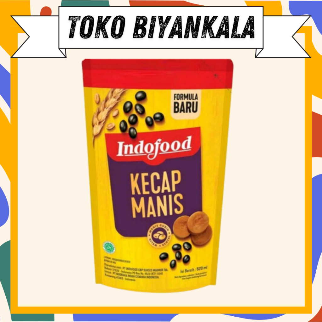 

✅ TOKO BIYANKALA ❤️ Kecap Manis INDOFOOD 520 Ml