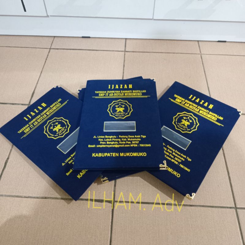 

map perlengkapan kantor/sekolah map bludru custom logo sablonF4