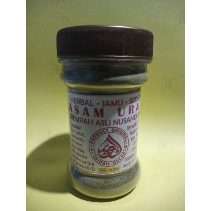 

Herbal Obat Jamu Asam Urat Minum Seduh Ampuh (Kemasan Botol 70 Gram)