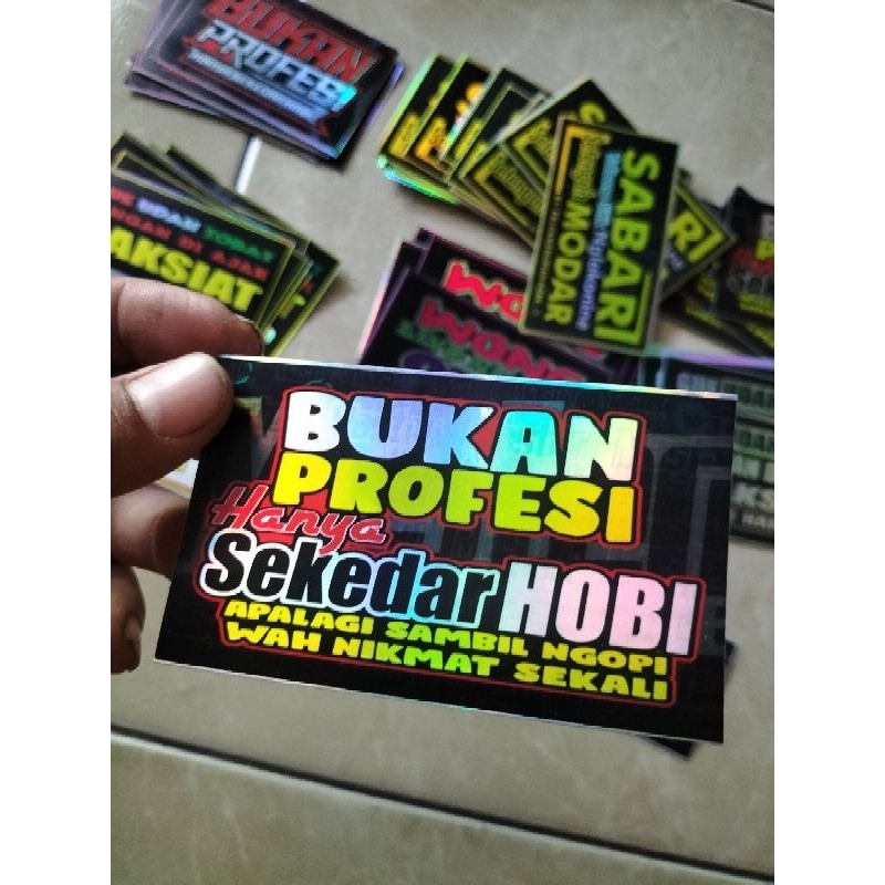 

STIKER KATA KATA | STIKER BIJIAN | STIKER HOLOGRAM | STIKER ANTI AIR