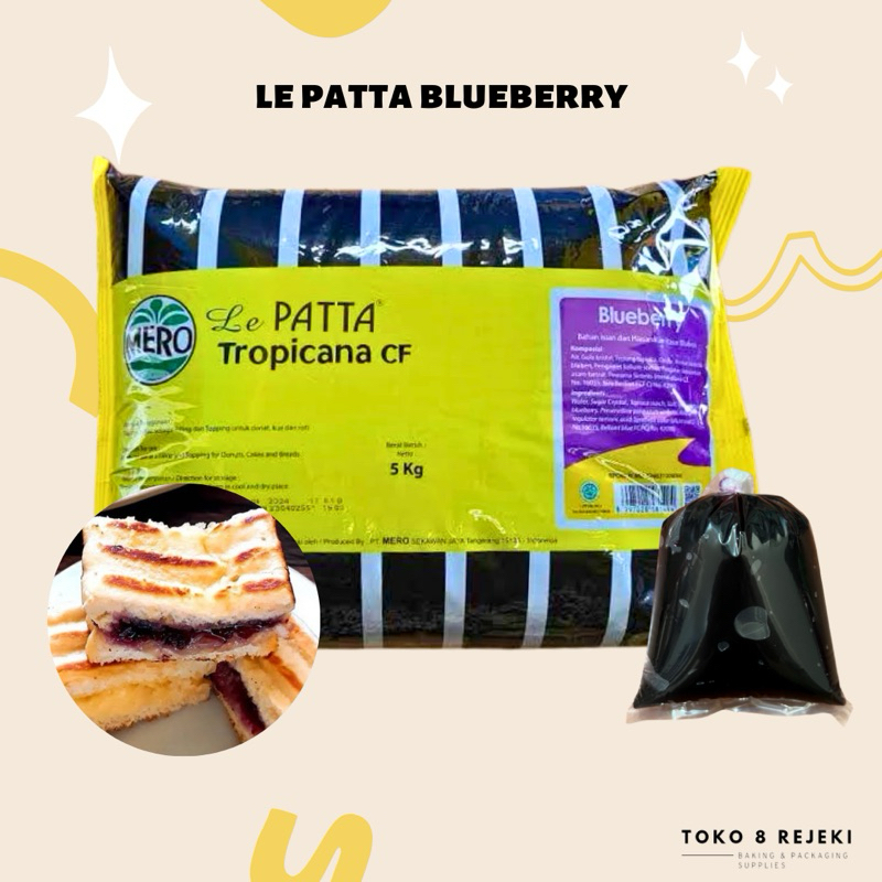 

Selai Bluberry LE PATTA 250 gr