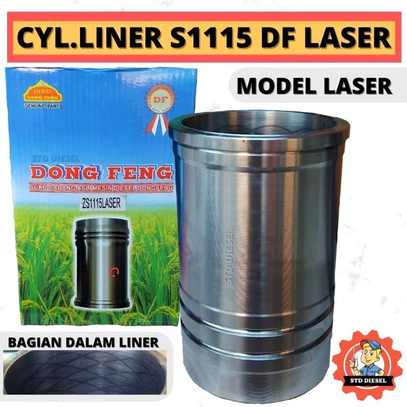 24pk cylinder liner boring mesin Dongfeng S 1115 asli DONGFENG