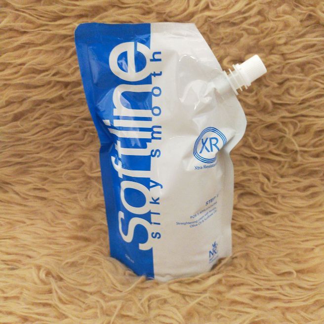 NR Softline Silky Smooth / Smoothing Keratin Step.1 / Step.2 Obat Pelurus Rambut / Smoothing Rambut