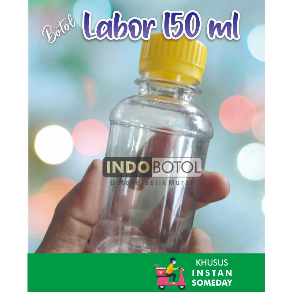 Botol Labor 150 ml per ball isi 100 pc.KHUSUS INSTAN