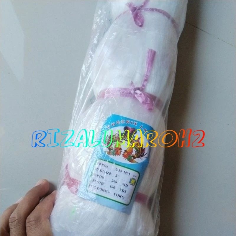 jaring sawah 200md/100yds lubang 2 jari senar tebal 01.5 jaring sawah lebar 10 meter× 90 meter jarin