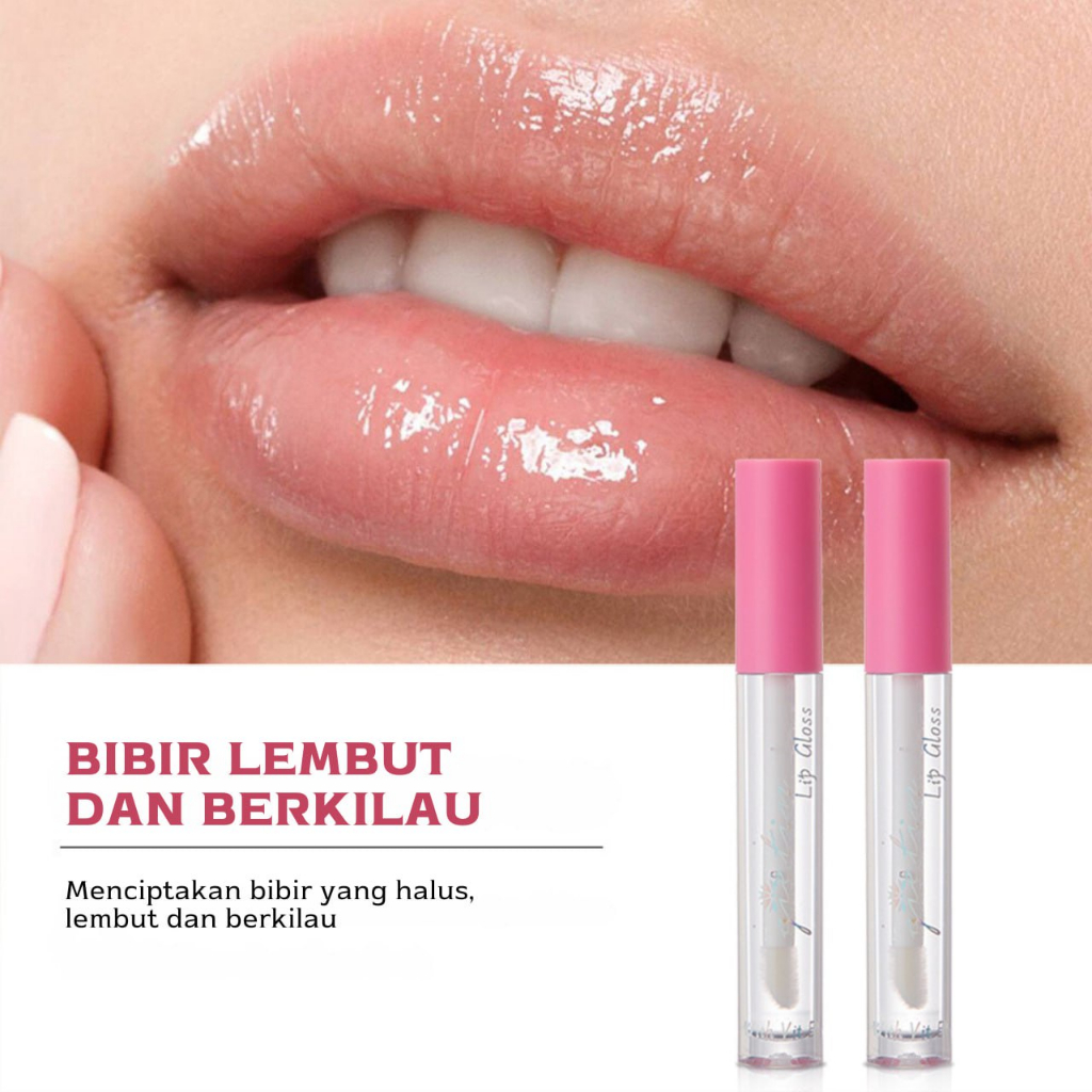 Milimo - Gietin Lip Gloss Lipstick Lip Plumper Korean LipGloss Korean Transparent Lip Gloss