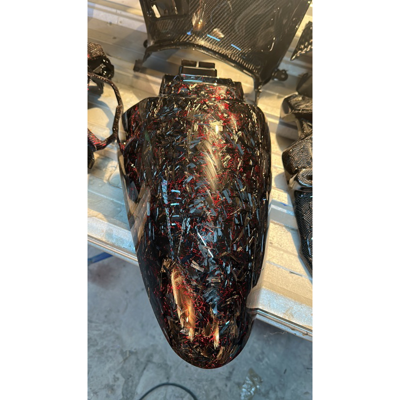 carbon forged red scoopy 2023