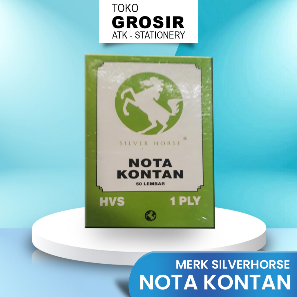 

Buku Nota NCR Kontan Silver Horse 1PLY