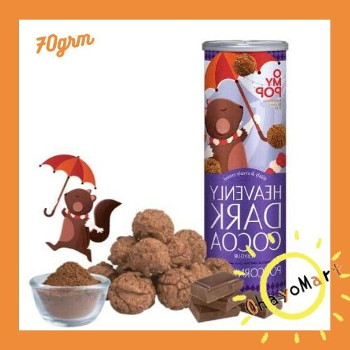 

Omypop Popcorn Dark Cocoa Toples / Popcorn rasa cokelat 70grm