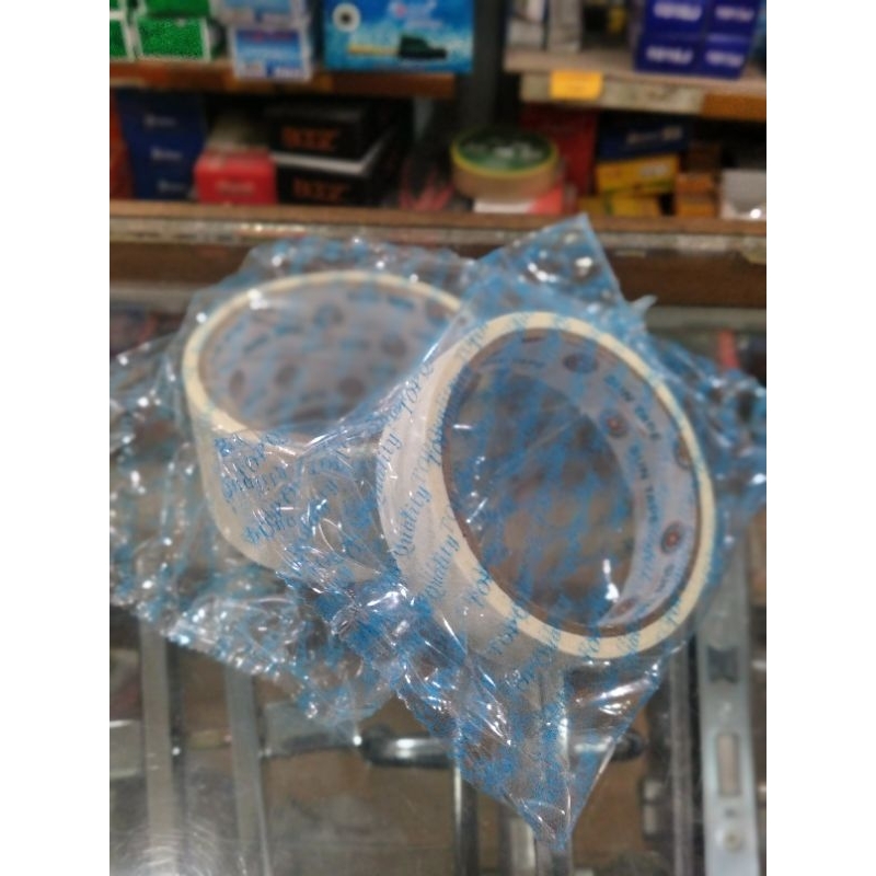 

Lakban Kertas/Hitam/Bening/Coklat/Double tape