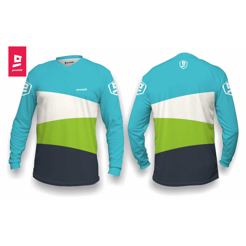 JERSEY SEPEDA DOWNHILL / MTB GENETHICS - JERSEY CUSTOM - DH23-033 - JERSEY DOWNHILL - JERSEY MTB