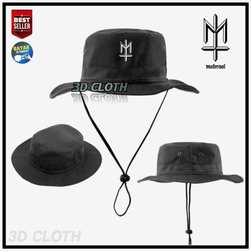 Topi Rimba MATERNAL Gunung Outdoor Tactical Hunter Jungle Hat Pendaki Casual Pria Wanita