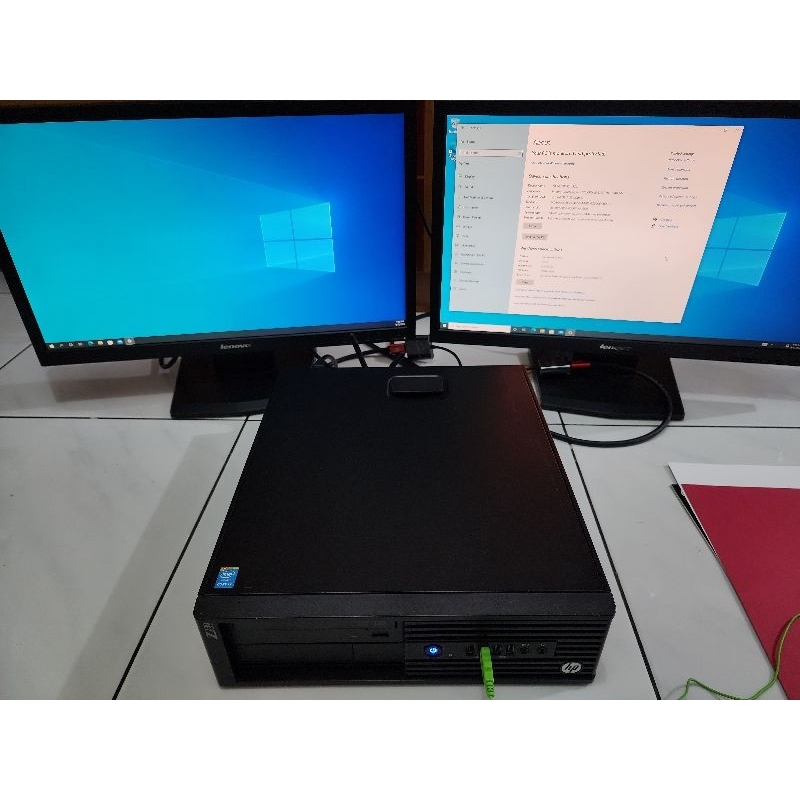 PC HP Z230 + monitor 2 unit
