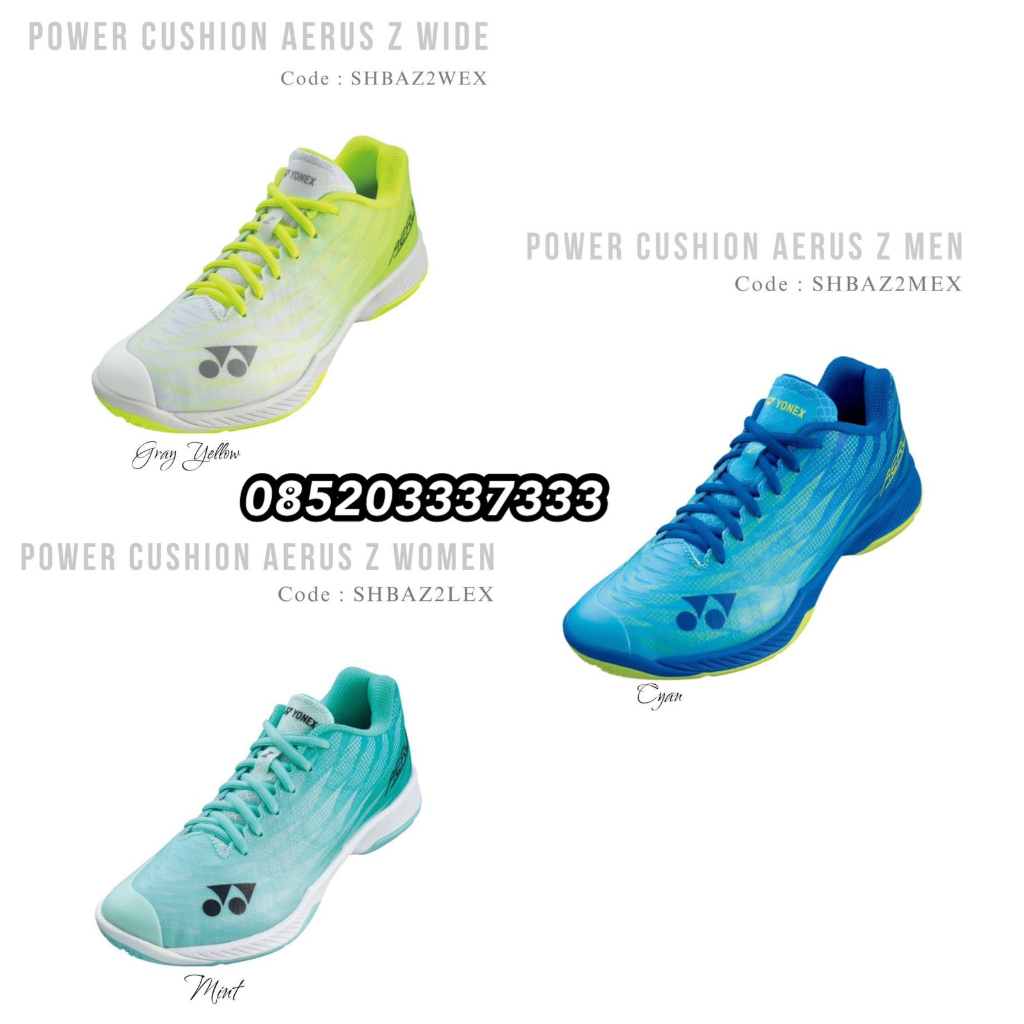 Sepatu Yonex Aerus z2 new color original Terbaru