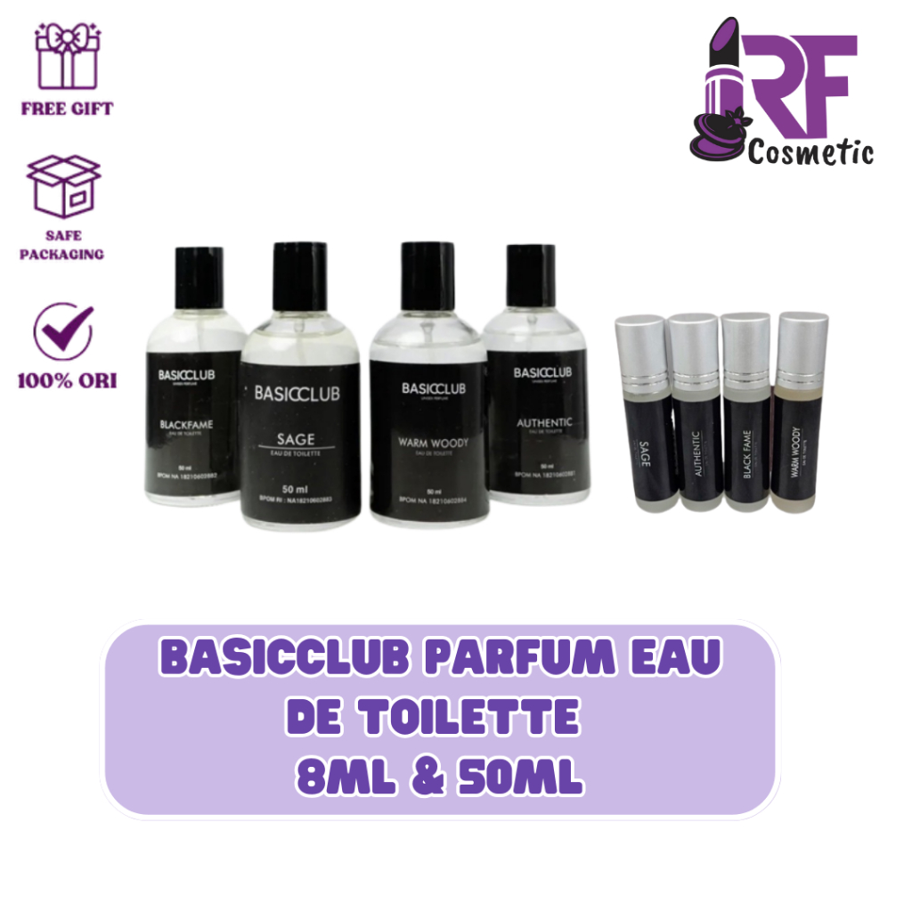Basicclub Parfume - Parfum Basicclub | Parfum Pria | Minyak Wangi Tahan Lama | Parfum Kendari