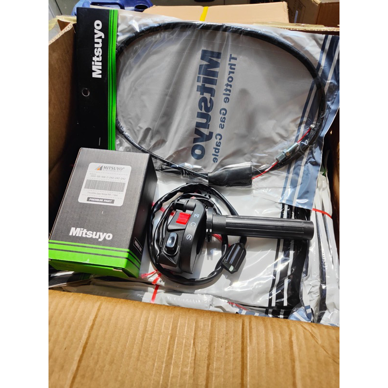 Holder Kanan KSR Gas Spontan Ninja KSR Set Olor Gas Mitsuyo