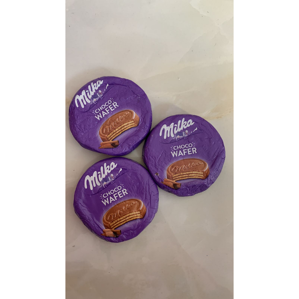 MILKA CHOCO WAFER SATUA - WAFER COKLAT