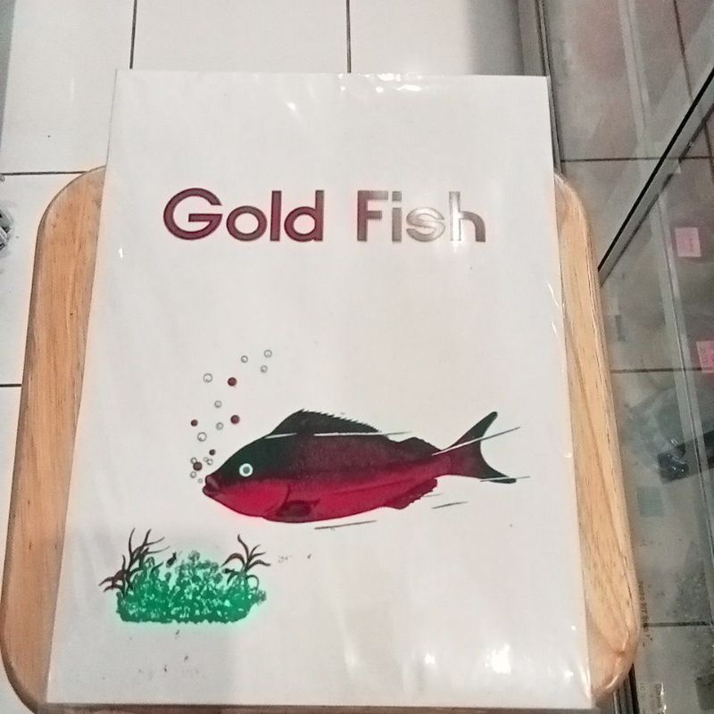 

kertas buram ukuran A4 atau F4 merk Gold Fish