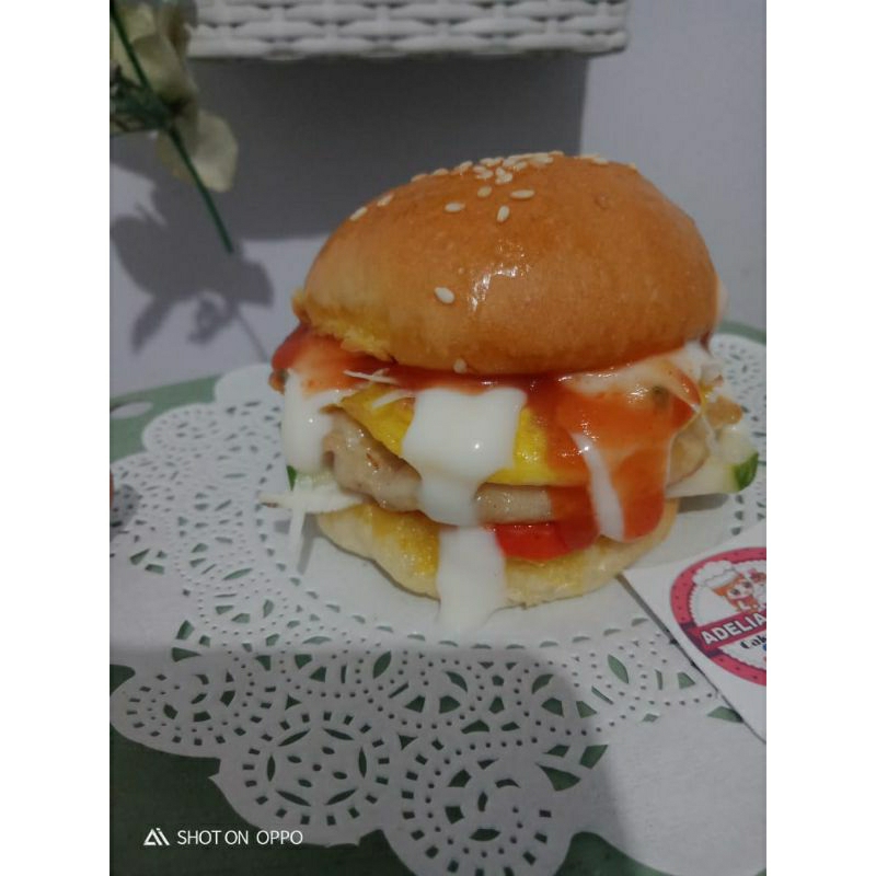 

roti burger roti untuk burger Bun burger 50 biji