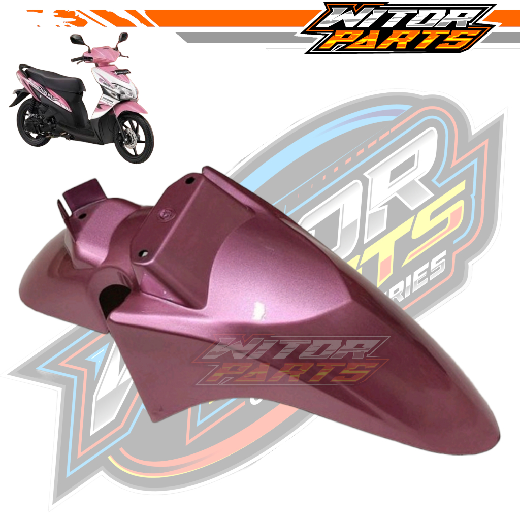 Spakbor Depan Honda Vario 110 Karbu Vario 110  Lama Karbu Vario Cw 110 Karbu 2007 2008 2009 2010 201