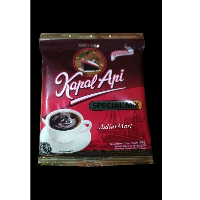 

Kopi kapal api special mix.