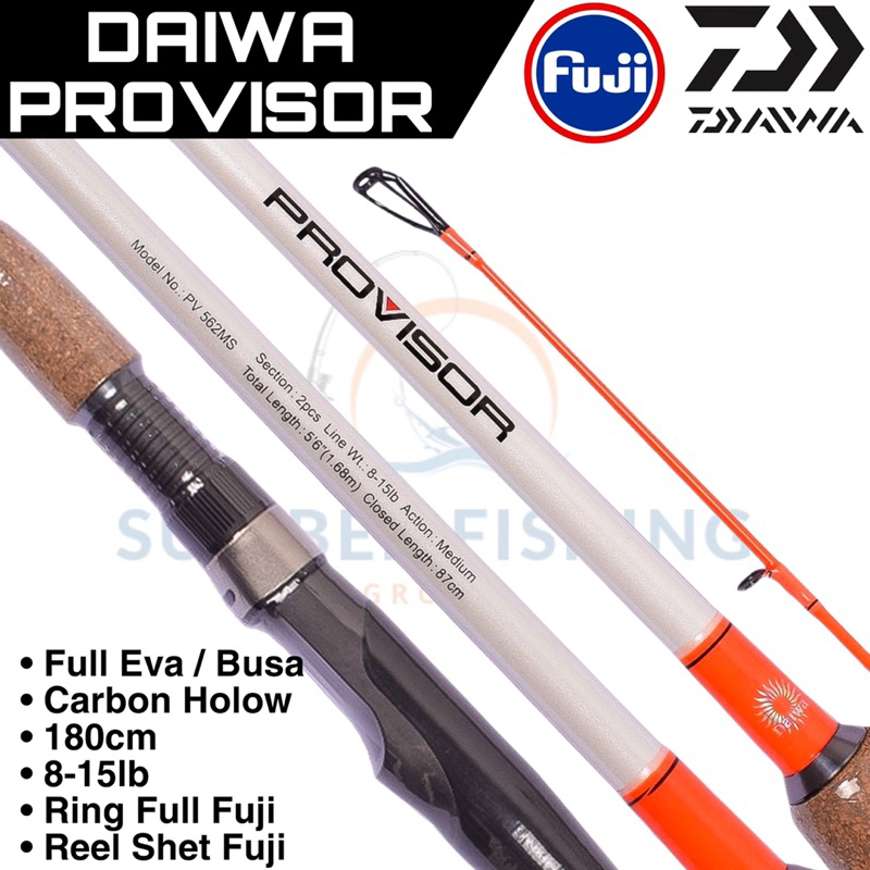 Joran Pancing Spinning DAIWA PROVISOR 180cm 8-15lb