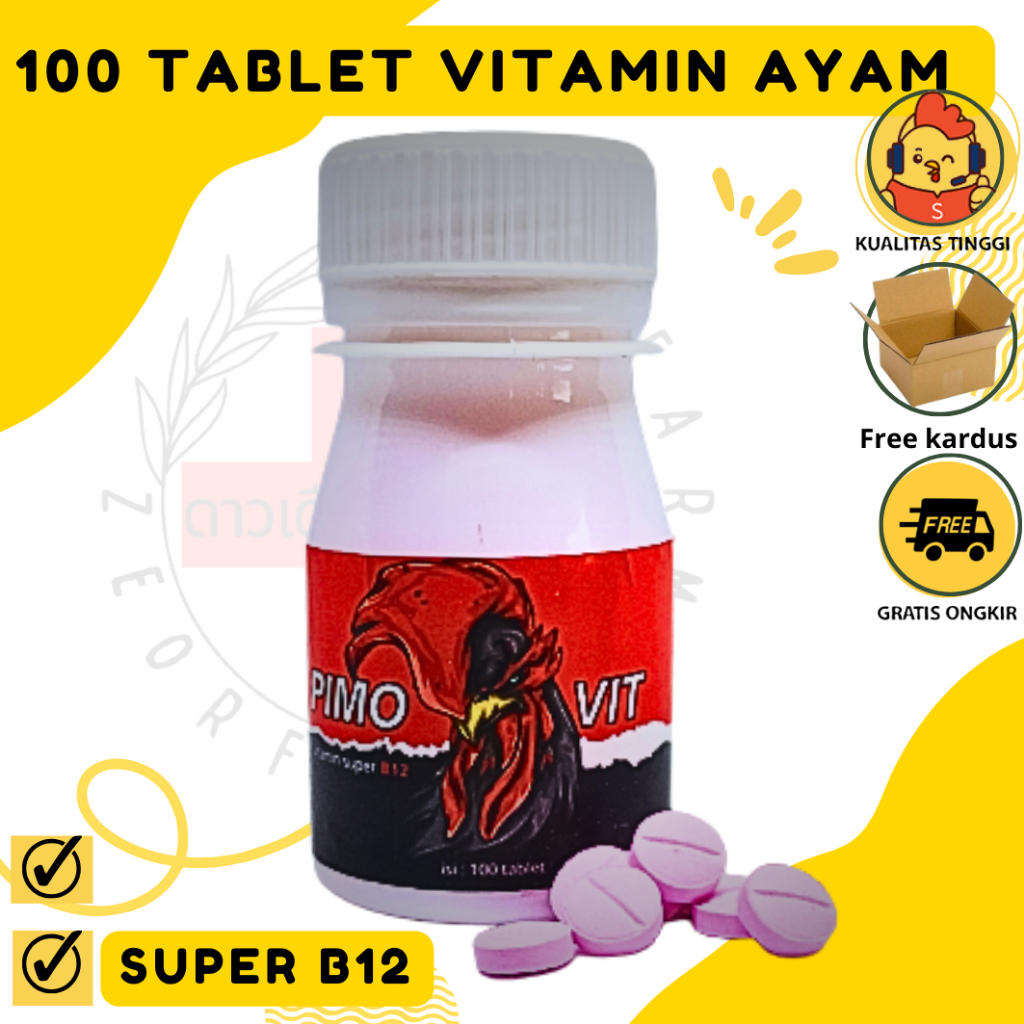 Multivitamin Ayam B12 100 tablet zeorfarm