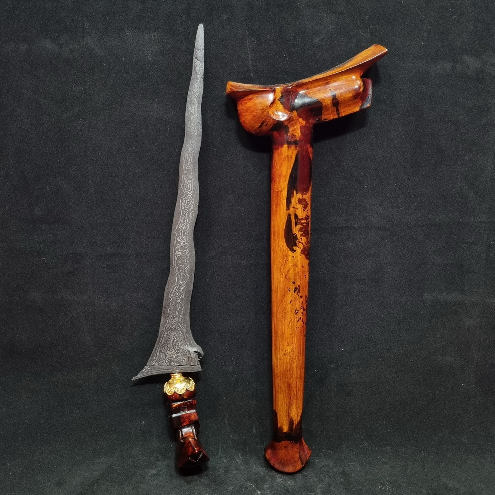 Keris Sura Luk 9 Pusaka Bugis Kuno