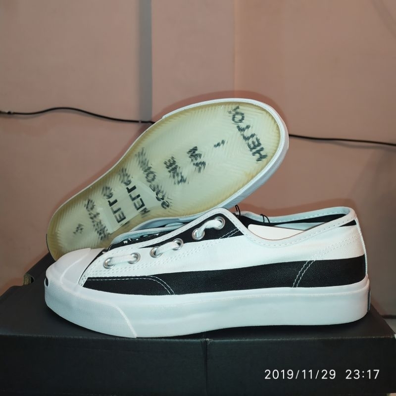 Sepatu Converse x the soloist jack purcell low top