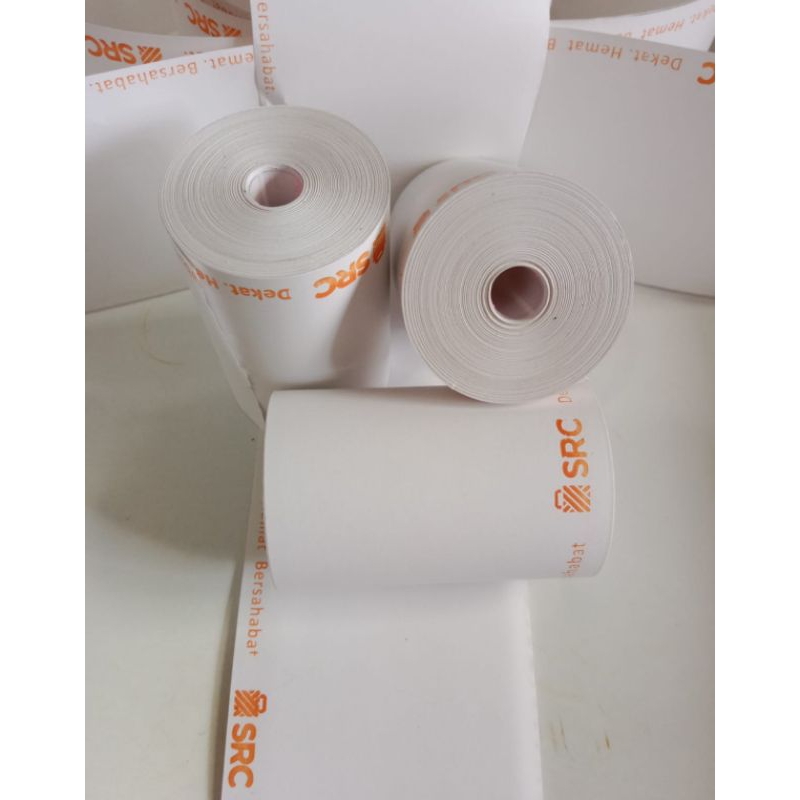 

10 Roll Kertas thermal logo Src ukuran 58x40mm