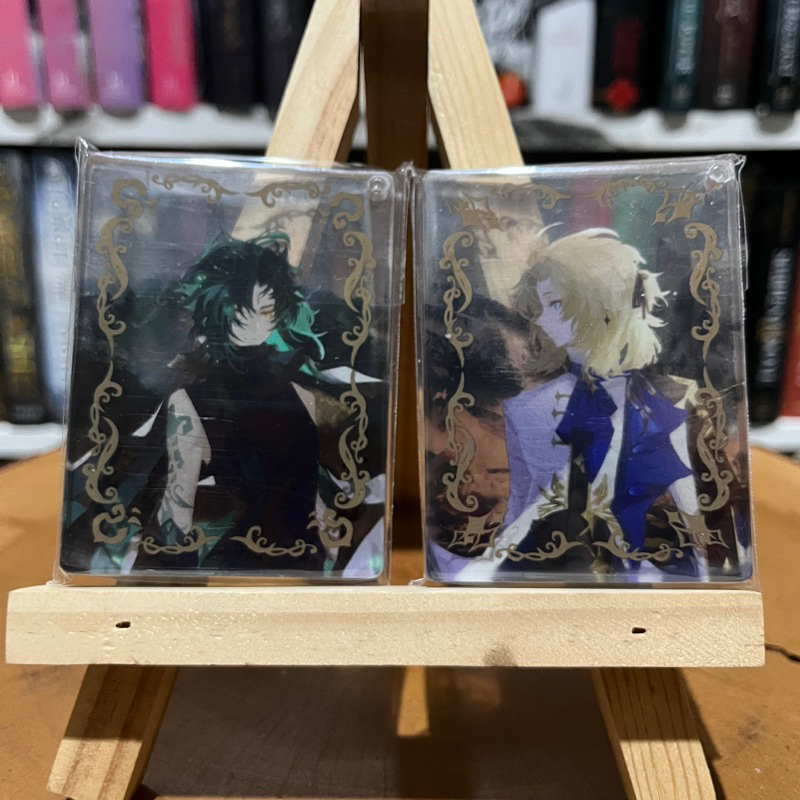 Fanmerch Countercurrent Summer Yinshu Genshin Impact Kartu Stamp Zhongli Kaedehara Kazuha Nahida Albedo Xiao Venti Itto Childe Kaeya Diluc Tartaglia Ayato