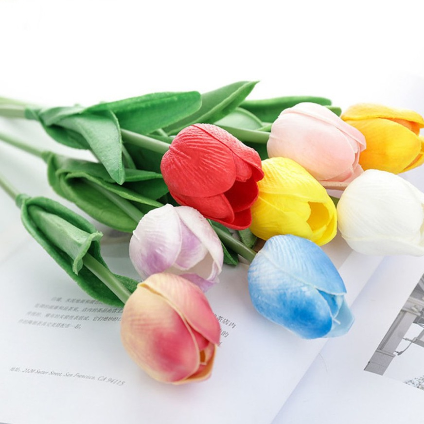 Bunga Holland Tulip / Artificial Tulip / Bunga Plastik / Bunga Tulip Artifisial / Bunga Palsu / Bung