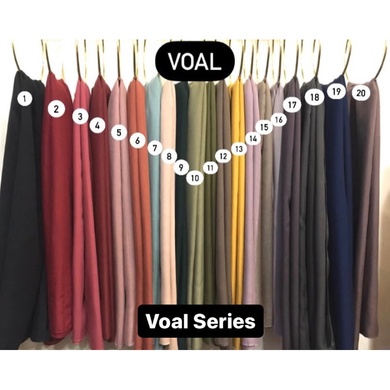 VOAL ARASCARF // Voal Series by Arascarf JASTIP EVENT MOG
