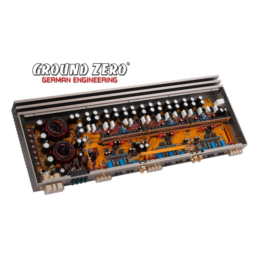 Ground Zero GZUA 6Q Power Amplifier 6-Channel High Performance SQ