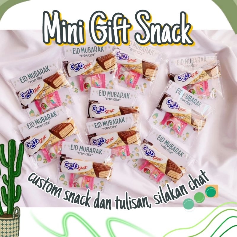 

Hampers mini snack | Mini gift snack murmer custom | cocok untuk gift sempro | gift birthday | snack ultah | hampers, CUSTOM SNACK dan TULISAN