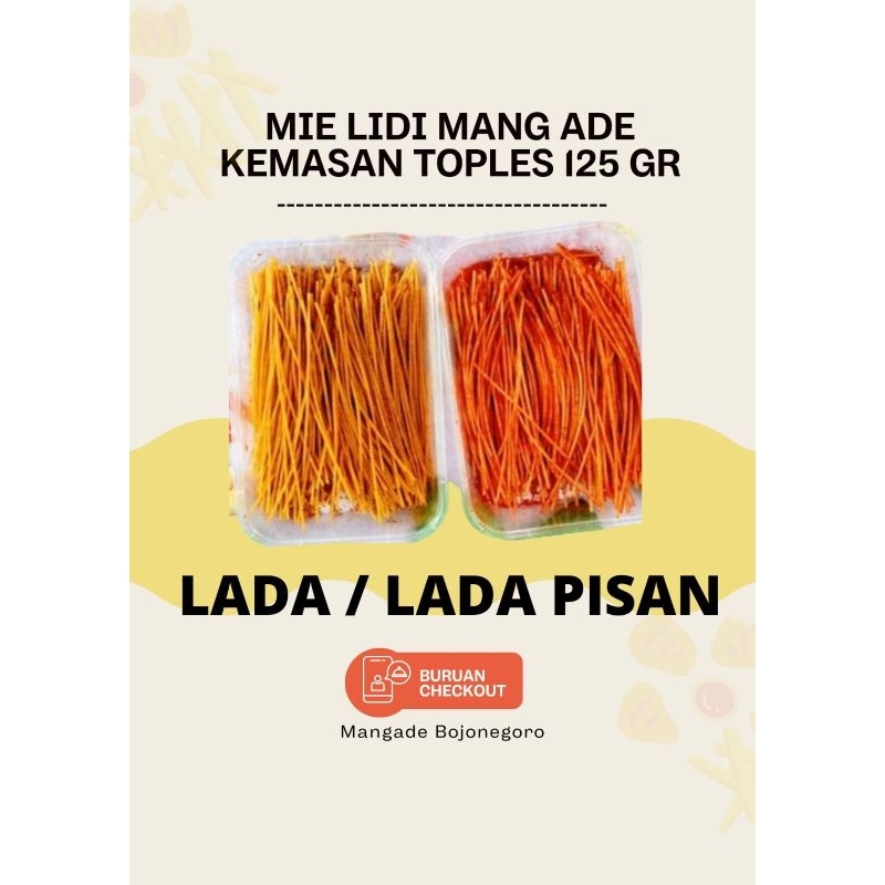 

Mang Ade Mie Lidi (125g)