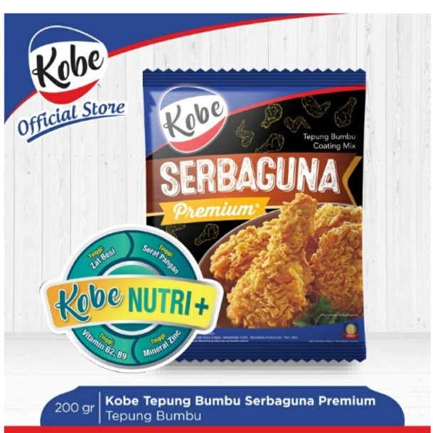 

Kobe Tepung Bumbu Serbaguna Premium Nutri+ 200 gr