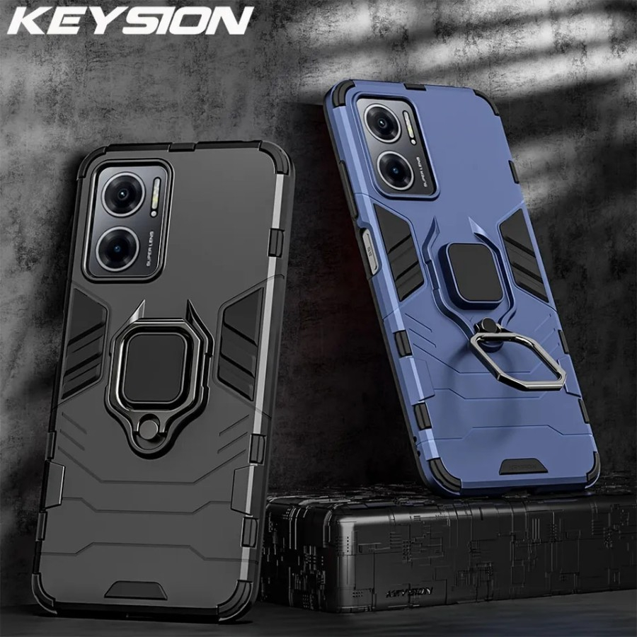 CASE XIAOMI REDMI 10 5G RUGGED ARMOR ROBOT STANDING IRING