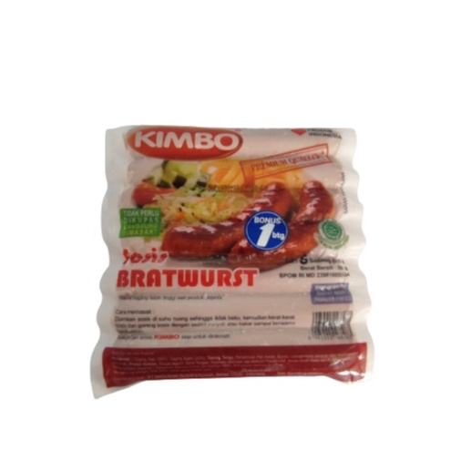 

KIMBO SOSIS BRATWURST 500 GR ISI 10