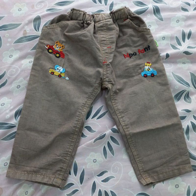 preloved celana anak 2-4 tahun soft jeans merk hipofant