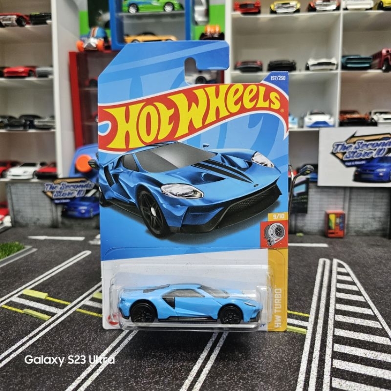 Hotwheels '17 Ford GT Biru